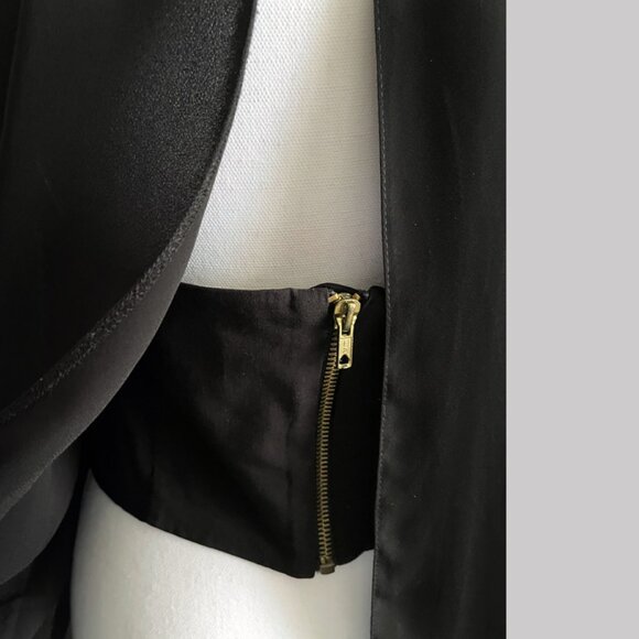 ASOS women's top, black, elegant, size 8, nice design - Picture 5 of 5